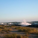 Stürmische Ostsee am Strand von Kloster