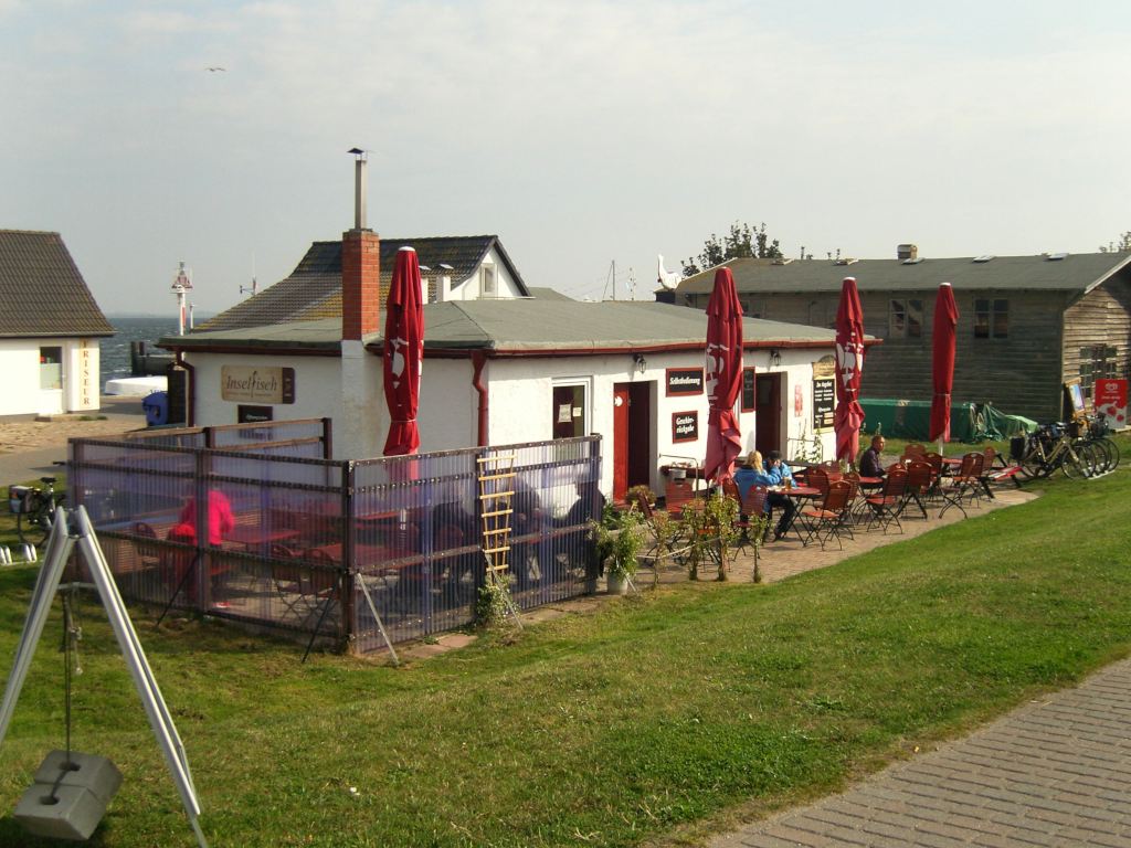 Der Inselfisch Imbiss am Vitter Hafen