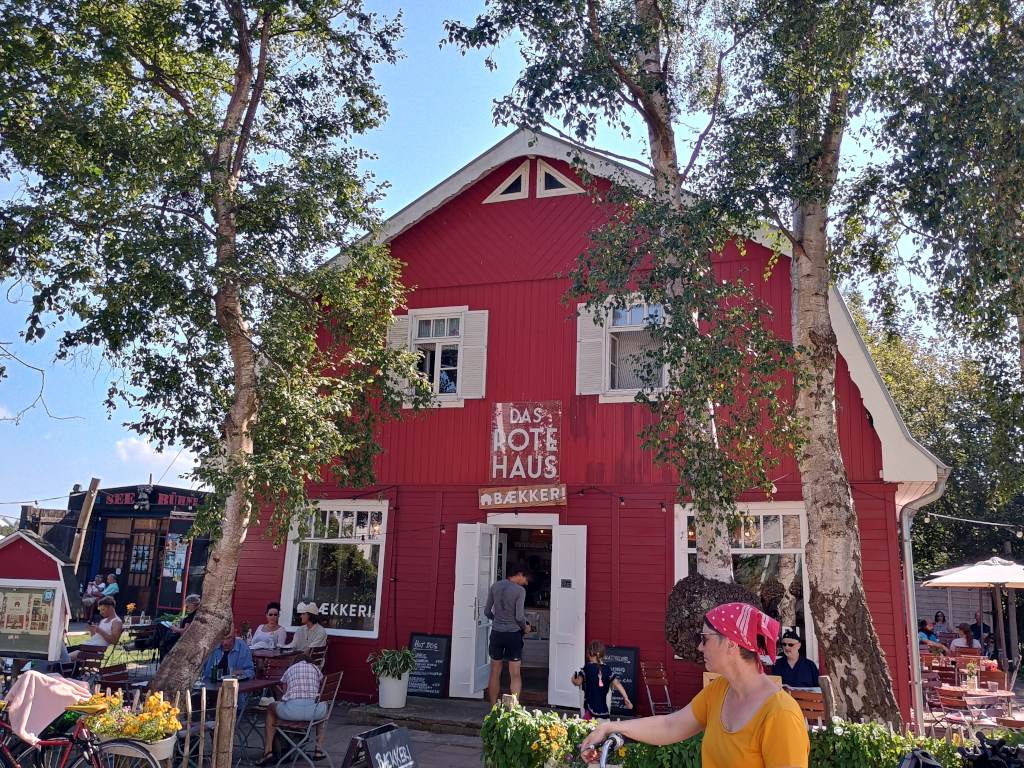 Rotes Haus / Bækkeri in Vitte auf Hiddensee