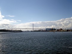 Rügendamm und Volkswerft Stralsund